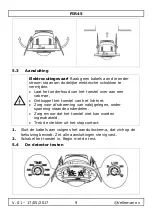 Предварительный просмотр 9 страницы Velleman PIR45 User Manual