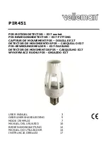 Предварительный просмотр 1 страницы Velleman PIR451 User Manual