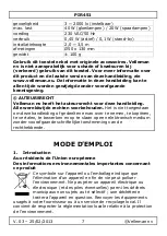 Предварительный просмотр 7 страницы Velleman PIR451 User Manual