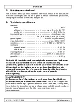 Preview for 8 page of Velleman PIR451B User Manual