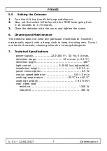 Preview for 7 page of Velleman PIR600 User Manual