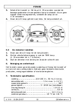 Предварительный просмотр 12 страницы Velleman PIR600 User Manual