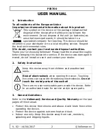 Preview for 2 page of Velleman PIR700 User Manual