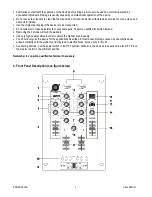 Предварительный просмотр 2 страницы Velleman PROMIX300K Manual