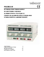 Velleman PS230210 User Manual preview