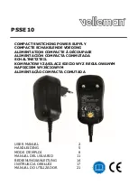 Velleman PSSE10 User Manual preview