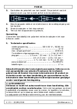 Preview for 7 page of Velleman PSSE10 User Manual