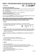 Preview for 1 page of Velleman PSSMV13 Quick Start Manual