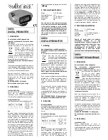 Velleman SHE10 Quick Start Manual preview