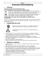 Preview for 7 page of Velleman SOL17 User Manual