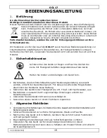 Preview for 19 page of Velleman SOL17 User Manual