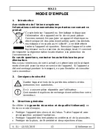 Preview for 13 page of Velleman SOL22 User Manual