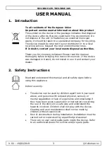 Preview for 3 page of Velleman SOL30UC12V User Manual