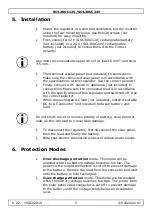 Preview for 5 page of Velleman SOL30UC12V User Manual