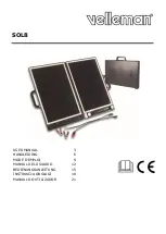 Velleman SOL8 User Manual preview