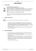 Preview for 3 page of Velleman SOL8 User Manual