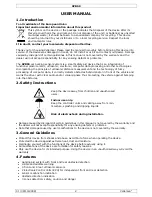 Предварительный просмотр 2 страницы Velleman SPBS8 User Manual