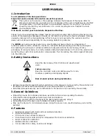 Preview for 2 page of Velleman SPBS8 User Manual