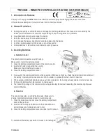 Velleman TRC2A Quick Start Manual предпросмотр