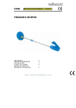 Velleman TREASURE HUNTER CS50 User Manual предпросмотр