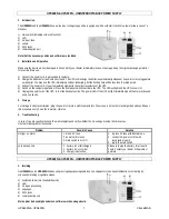 Preview for 1 page of Velleman UPS400N Manual