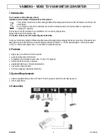 Preview for 2 page of Velleman vasmon3 User Manual