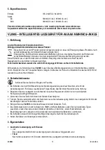 Предварительный просмотр 10 страницы Velleman VL0905 User Manual