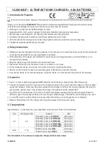 Velleman VL2500HUF Quick Start Manual preview