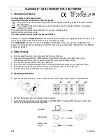 Preview for 1 page of Velleman VL2500USB User Manual