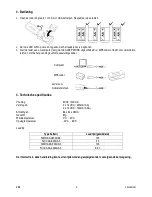 Предварительный просмотр 3 страницы Velleman VL2500USB User Manual