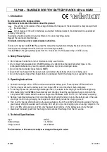 Preview for 3 page of Velleman VL7168 User Manual