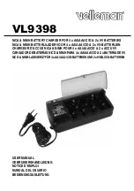 Preview for 1 page of Velleman VL9398 User Manual