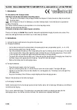 Preview for 3 page of Velleman VL9398 User Manual