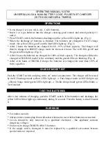 Preview for 1 page of Velleman VL9798 Operating Manual