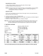 Preview for 5 page of Velleman VL9878 Manual