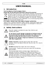 Preview for 4 page of Velleman VLE4 User Manual