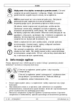 Preview for 23 page of Velleman VLE4 User Manual