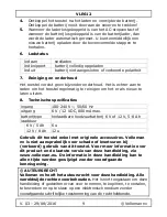 Preview for 9 page of Velleman VLE612 User Manual