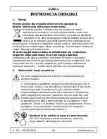 Preview for 22 page of Velleman VLE612 User Manual