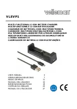 Preview for 1 page of Velleman VLEVP1 User Manual