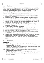 Preview for 4 page of Velleman VLEVP1 User Manual