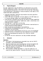 Preview for 8 page of Velleman VLEVP1 User Manual