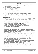 Preview for 8 page of Velleman VLEVP1N User Manual