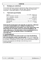 Preview for 9 page of Velleman VLEVP1N User Manual