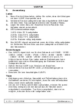 Preview for 20 page of Velleman VLEVP1N User Manual