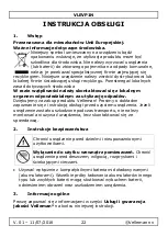 Preview for 22 page of Velleman VLEVP1N User Manual