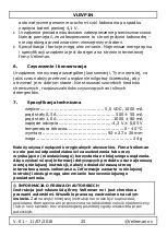 Preview for 25 page of Velleman VLEVP1N User Manual