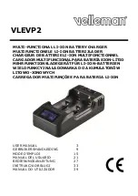 Preview for 1 page of Velleman VLEVP2 User Manual