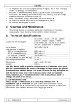 Preview for 7 page of Velleman VLEVP4 User Manual