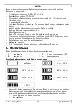 Предварительный просмотр 24 страницы Velleman VLEVP4 User Manual